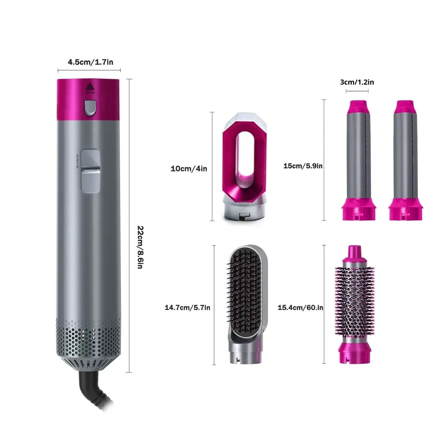 HomeGadget™ 5-in-1 Professional Hair Air Styler